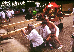 Flo lends a hand in Kyoto