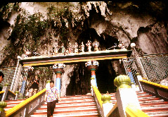 Steps to Batu Caves