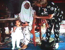 mother and baby